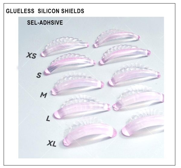 Self adhesive silicon shields