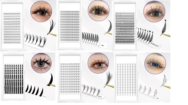 Comic spire lashes