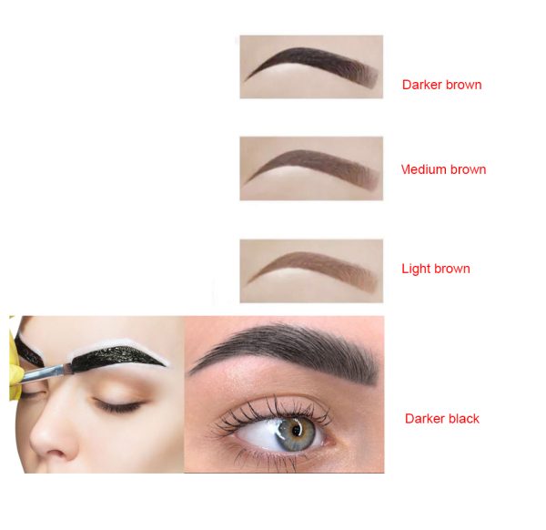 Tint not only color beautiful but also nourish the lashes and brow