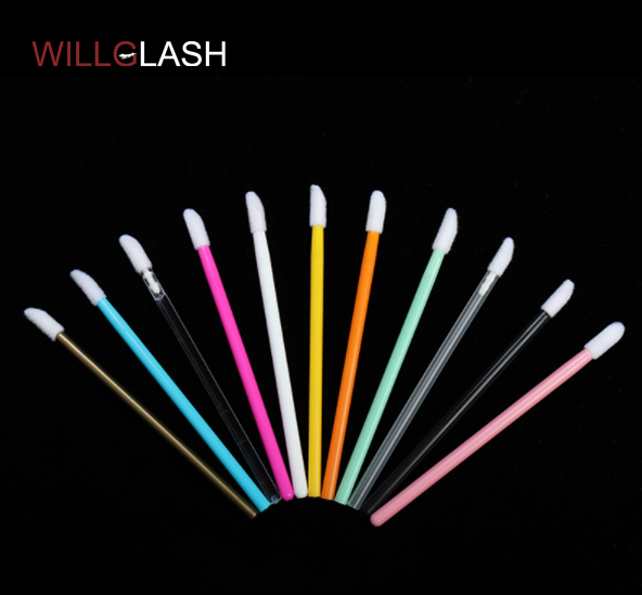 Lip Wand & Lashes Brush Duo For Eyelash Extensions